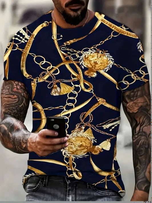 👑 Retro Men's Short Sleeve Shirt
