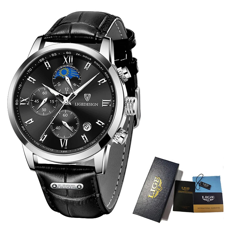 💎 LIGE Luxury Fashion Women's Watch