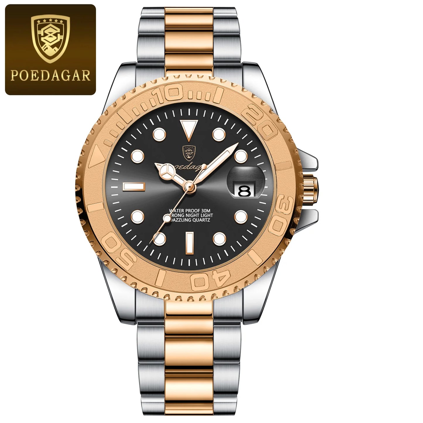 ⌚ POEDAGAR Luxury Men’s Watch