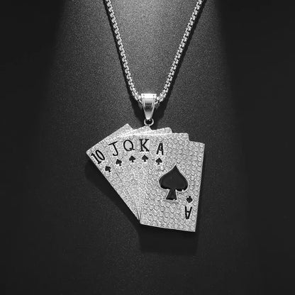 💎 Ice Crystal Alphabet Pendant 🔥