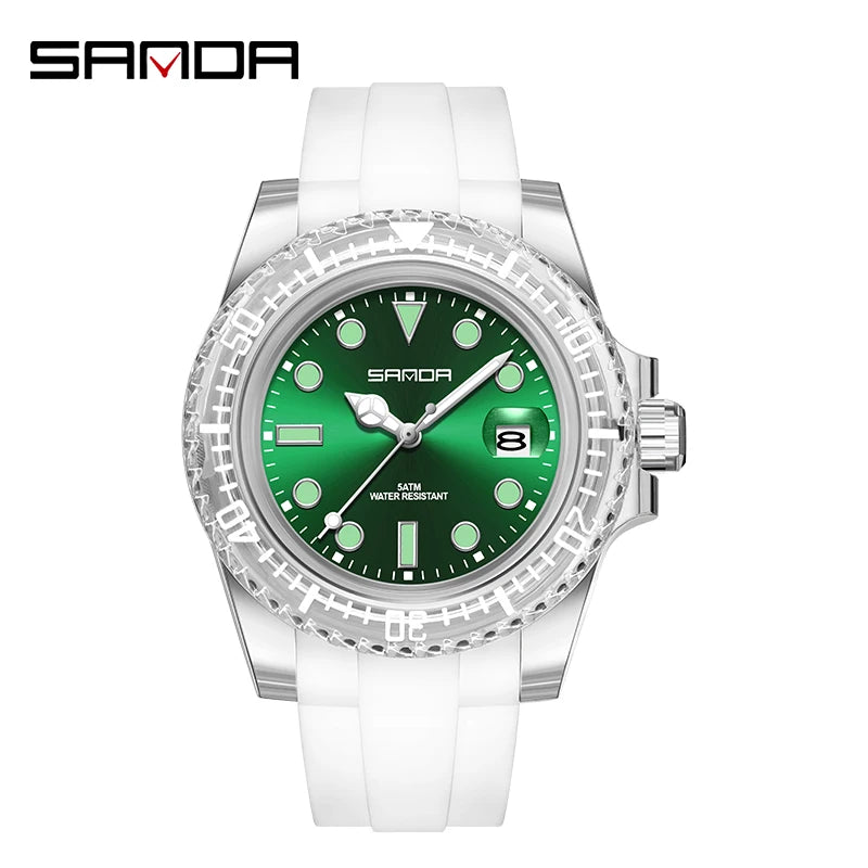 💎 SANDA Women’s Luxury Brand Casual Fashion Quartz Watch