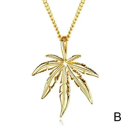 🍁 Hot Fashion Maple Leaf Pendant Necklace