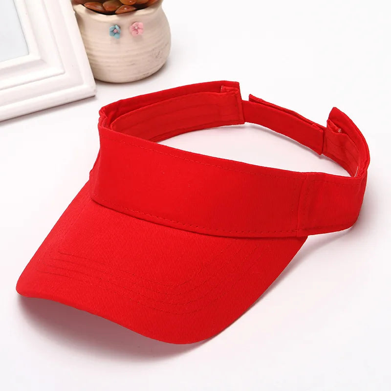 🎯 Adjustable Sport Visor Hat – Ultimate Sun Protection
