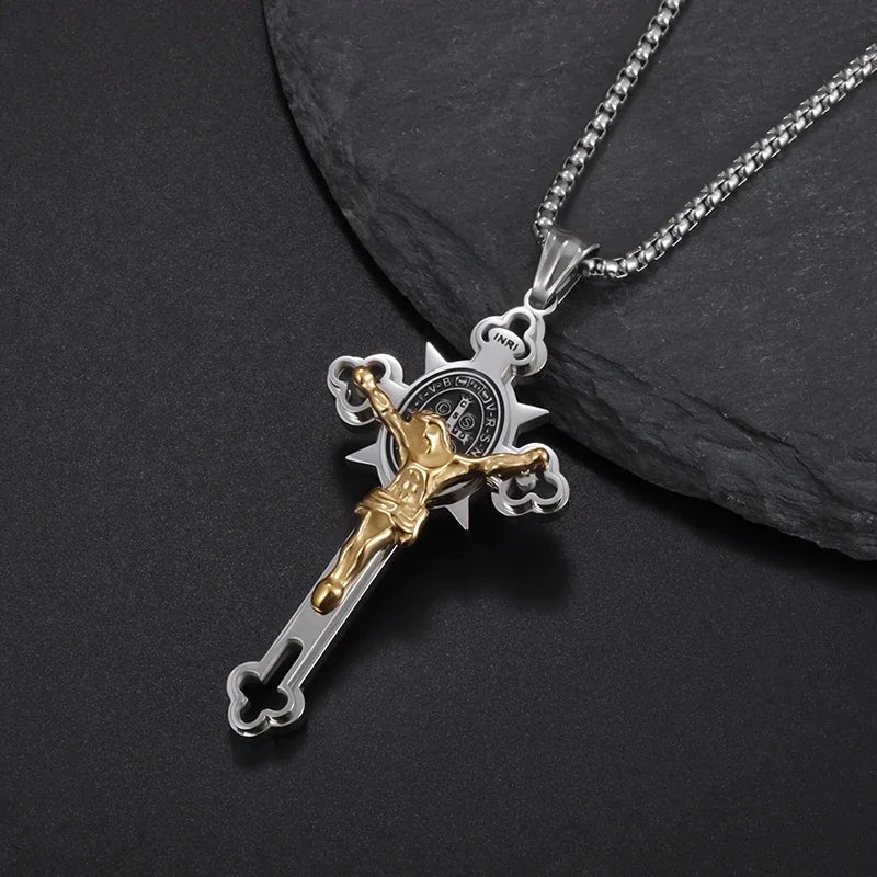 ✝️ Vintage Ice Jesus Pendant