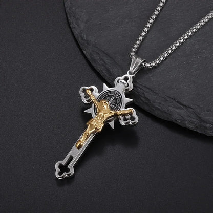 ✝️ Vintage Ice Jesus Pendant
