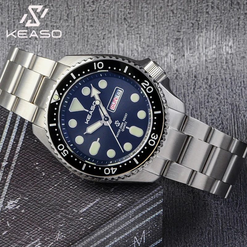 ⌚ KEASO Fashion Men’s Quartz Watch