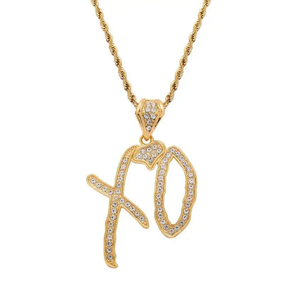 💎 Ice Crystal Alphabet Pendant 🔥