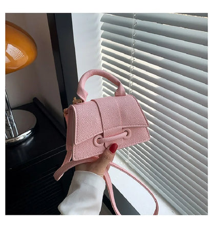 🧩 Mini PU Crossbody Bag – Trendy & Compact