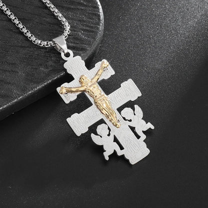 ✝️ Vintage Ice Jesus Pendant