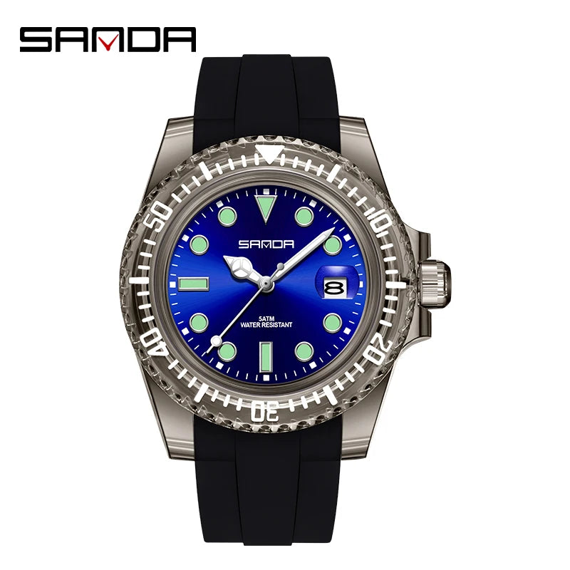 💎 SANDA Women’s Luxury Brand Casual Fashion Quartz Watch