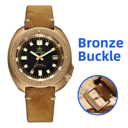 ⚓ Addies Dive 2104 Men's Bronze Dive Watch