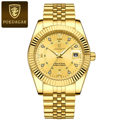⏱️ POEDAGAR Luxury Sport Wrist Watch