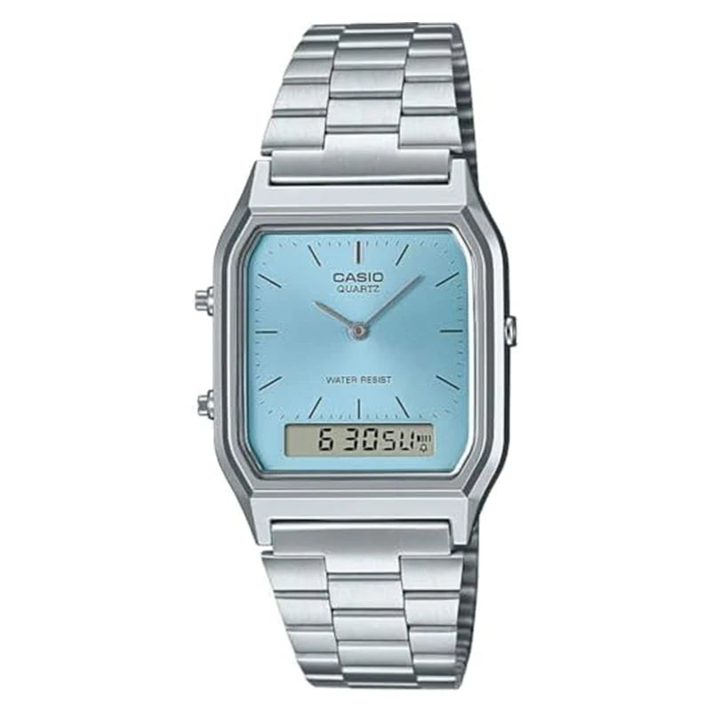 ⌚ Casio Men's Watch – Dual Display Sports Military Waterproof
