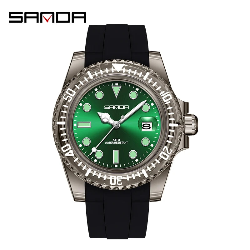 💎 SANDA Women’s Luxury Brand Casual Fashion Quartz Watch