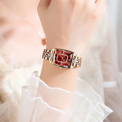 💼 POEDAGAR Luxury Rectangle Watch