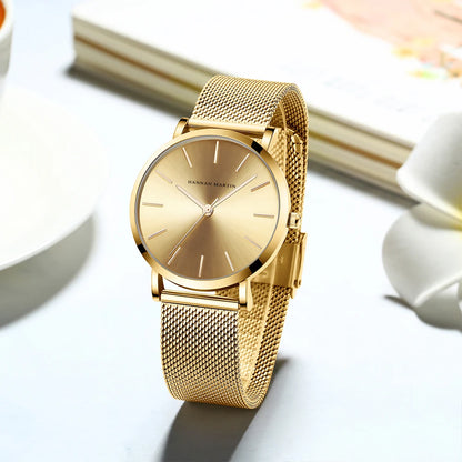 🌸 Luxury Rose Gold Ladies Watch