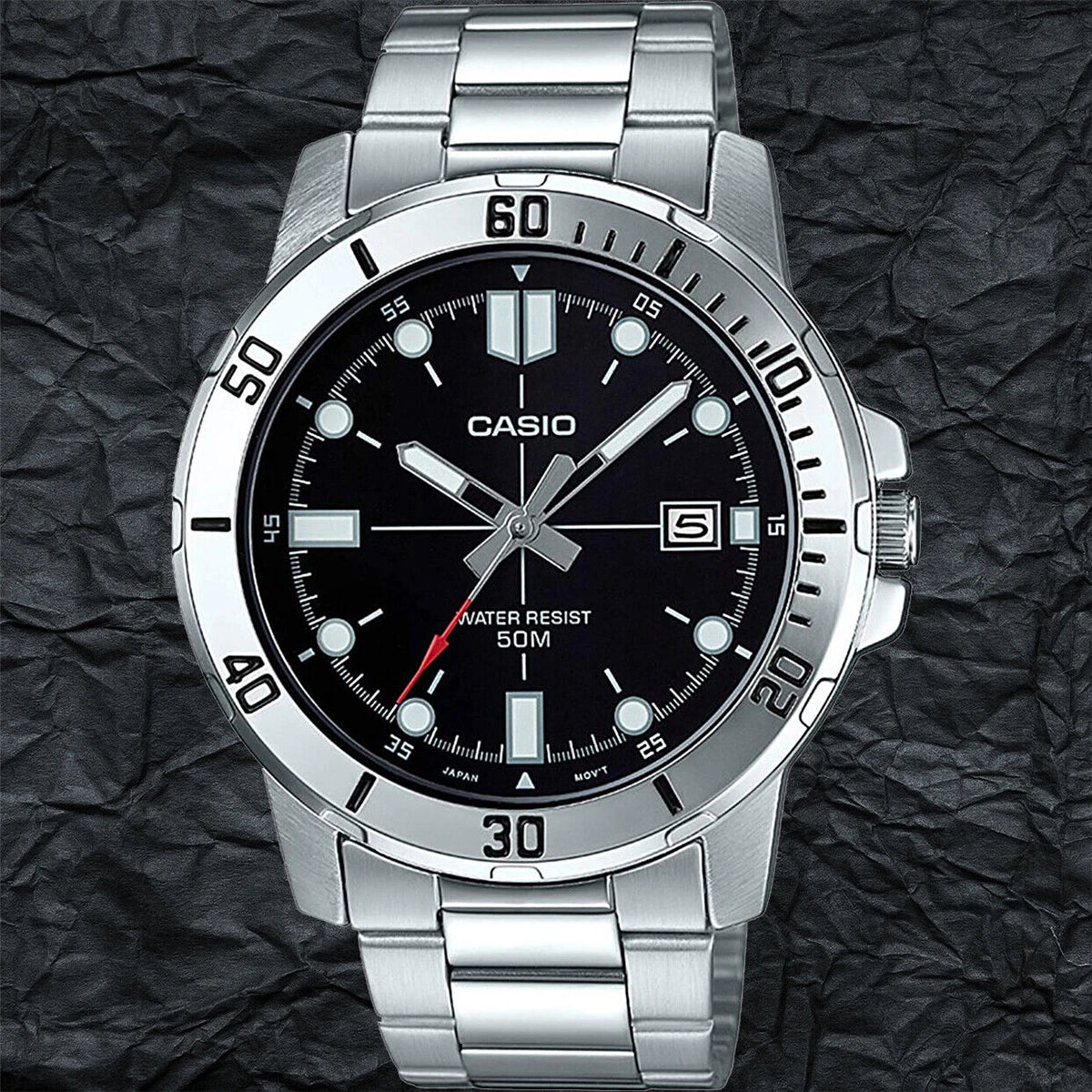 ⌚ Casio Business Luminous Watch – Elegant Gift for Men