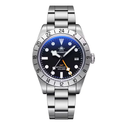 🕶️ ADDIESDIVE GMT Men's Luxury Quartz Watch