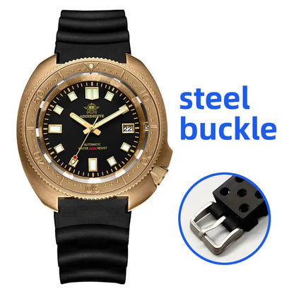 ⚓ Addies Dive 2104 Men's Bronze Dive Watch