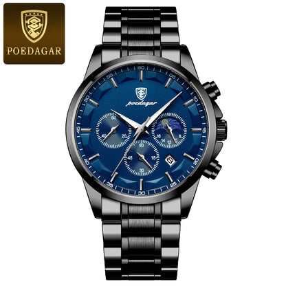 ⌚ POEDAGAR Men’s Quartz Watch