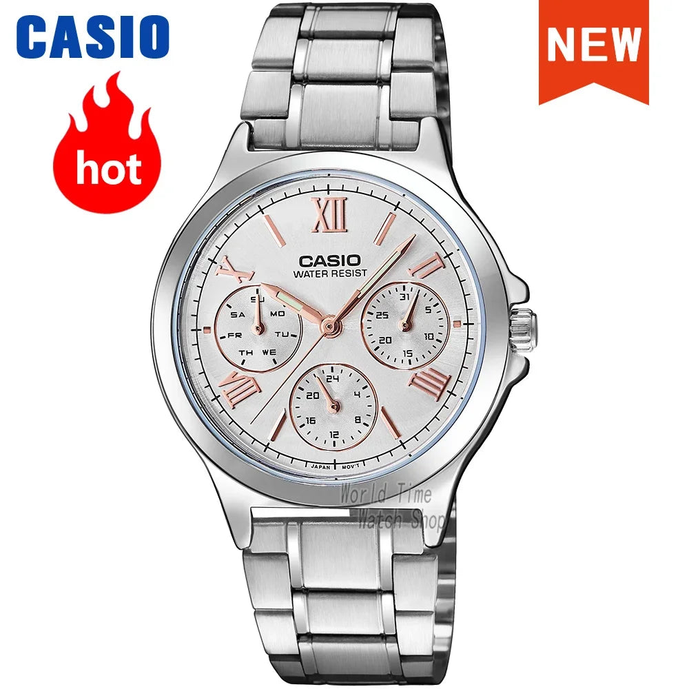 💎 Casio Women's Sport Watch – Luxury Quartz with Luminous Style