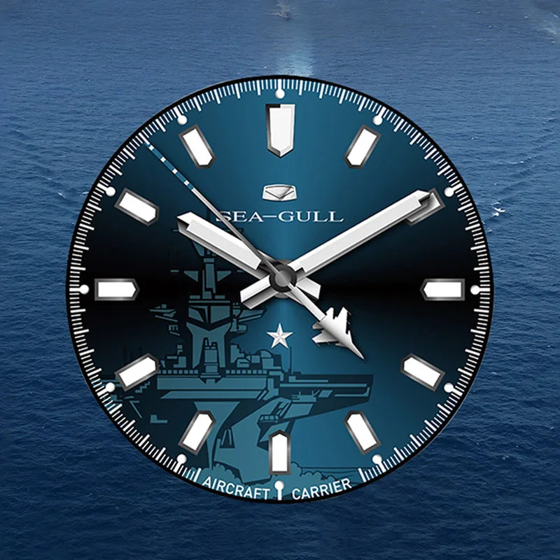 🌊 Seagull 44mm Diving Watch – Ocean Series Automatic Mechanical Watch
