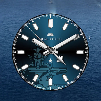 🌊 Seagull 44mm Diving Watch – Ocean Series Automatic Mechanical Watch