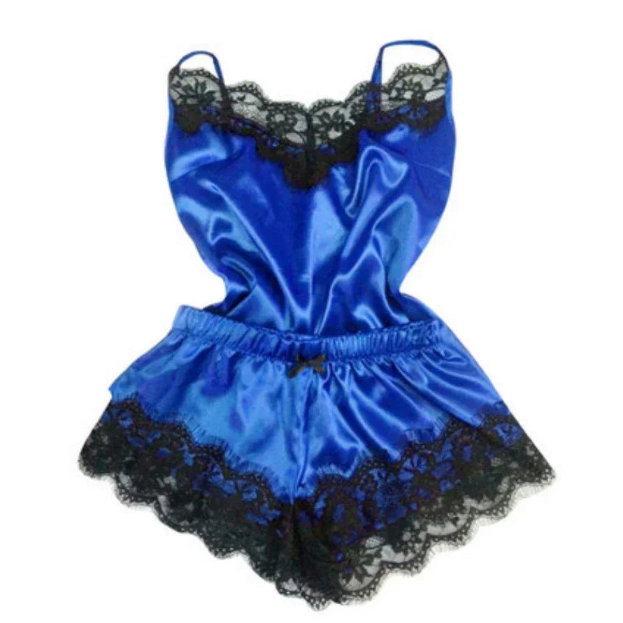 🔥 Women's Sexy Floral Embroidery Lingerie Set – Push Up Bralette & G-String Briefs