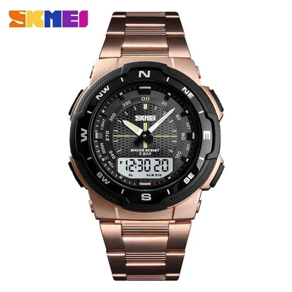 ⌚ SKMEI 1370 Men's Luxury Steel Business Watch
