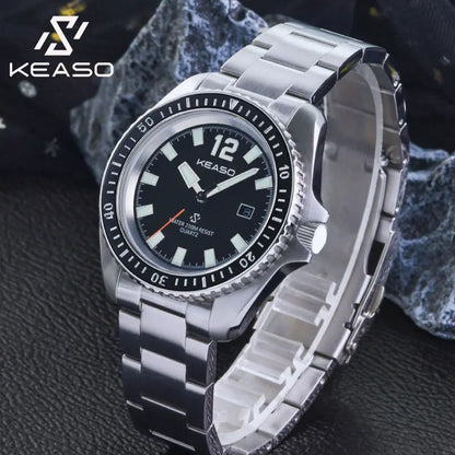 ⌚ KEASO Men’s Quartz Watch
