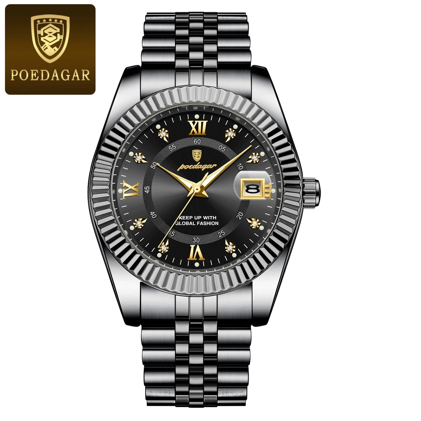 ⏱️ POEDAGAR Luxury Sport Wrist Watch