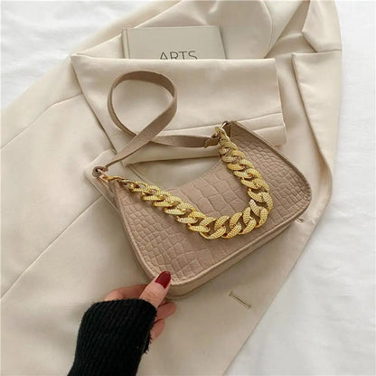👜 Elegant Chain Shoulder Bag – Summer Luxe Vibes