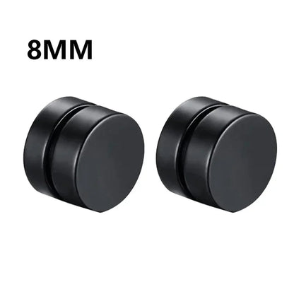 💎 1 Pair Crystal Strong Magnetic Ear Stud Clip Earrings