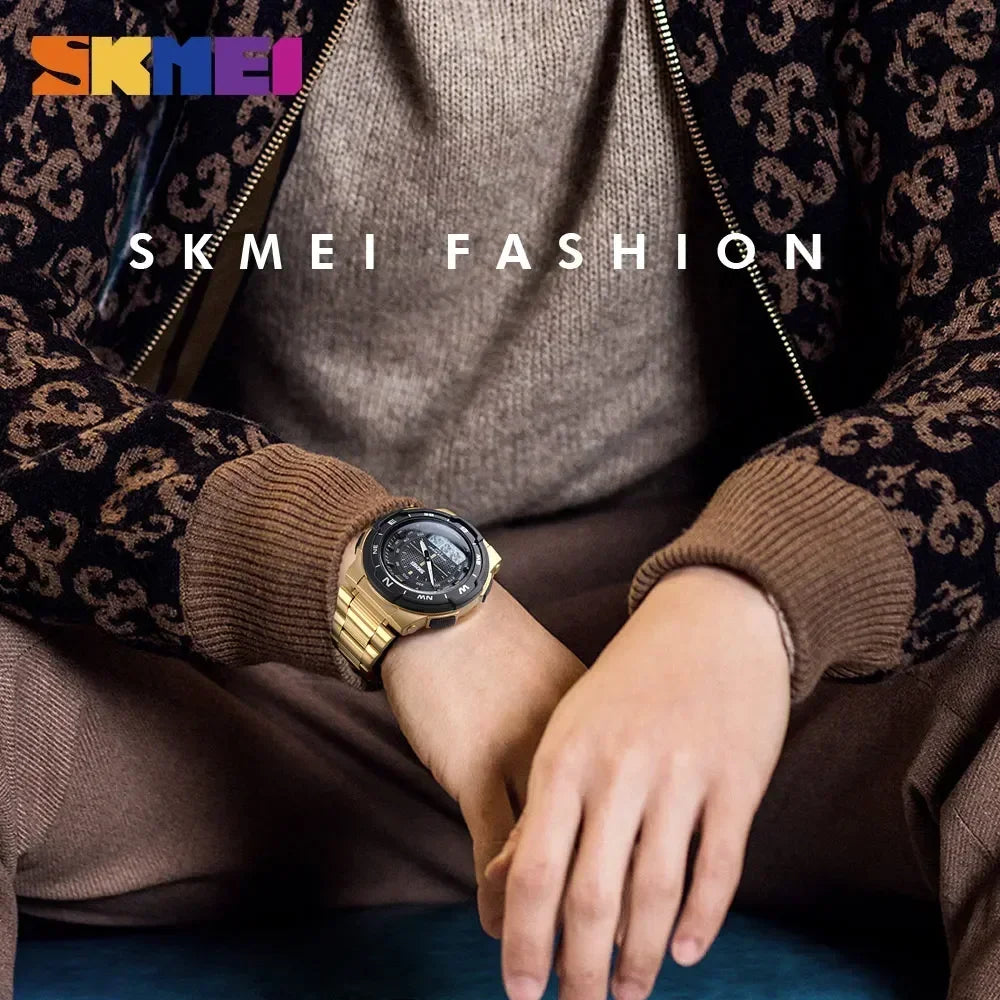 ⌚ SKMEI 1370 Men's Luxury Steel Business Watch