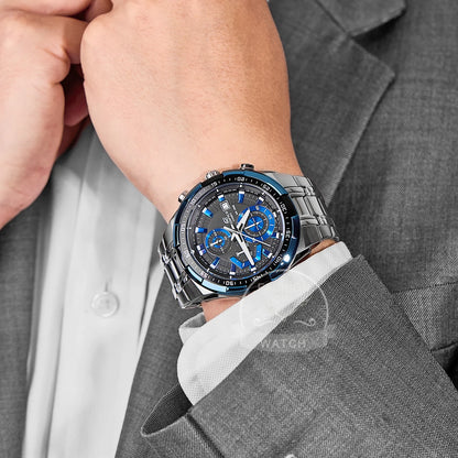 🕶️ Casio Edifice Series – Premium Quartz Business Watch