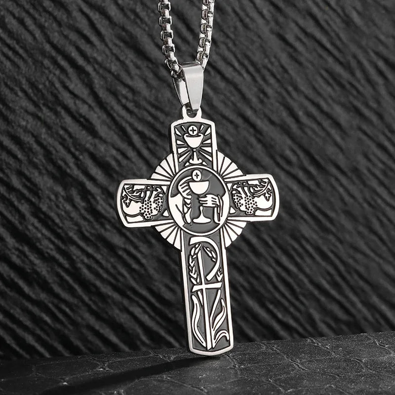 ✝️ Vintage Ice Jesus Pendant