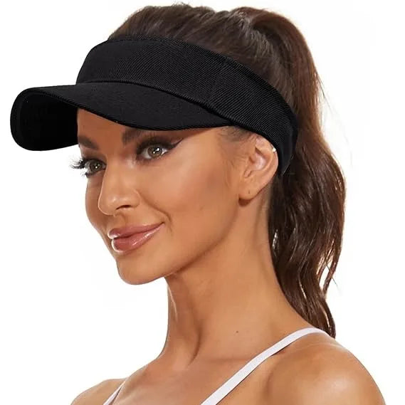 🎯 Adjustable Sport Visor Hat – Ultimate Sun Protection