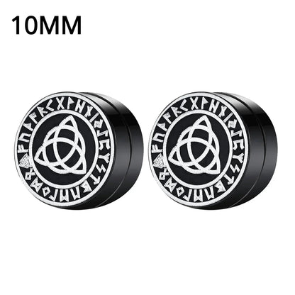 💎 1 Pair Crystal Strong Magnetic Ear Stud Clip Earrings