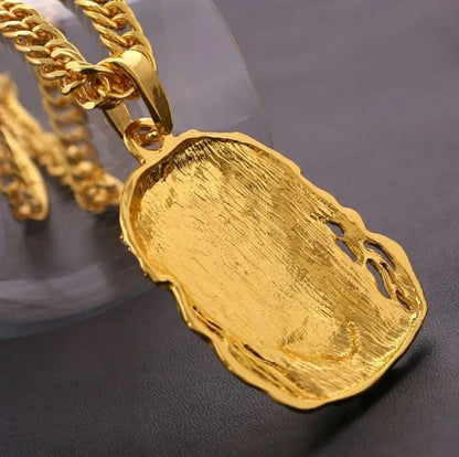 ✝️ Vintage Ice Jesus Pendant