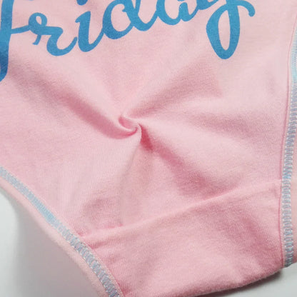 🌈 7-Day Cotton Panty Set – Comfort for Every Weekday