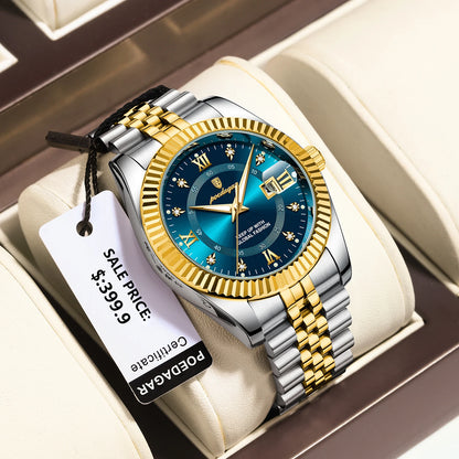 ⏱️ POEDAGAR Luxury Sport Wrist Watch