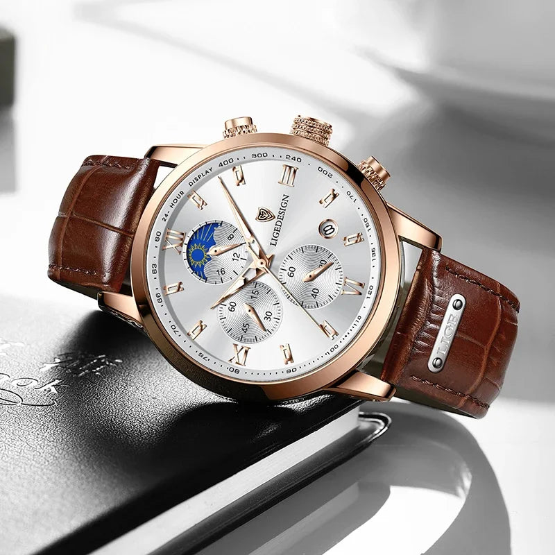 💎 LIGE Luxury Fashion Women's Watch