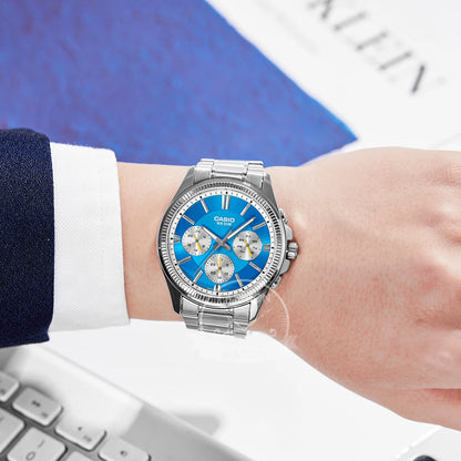 💼 Casio Luxury Quartz Watch – Military Style for Business & Adventure