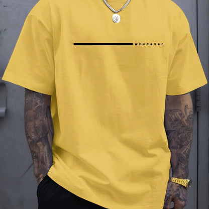 👕 Summer Men's 100% Pure Cotton Casual Sports T-Shirt