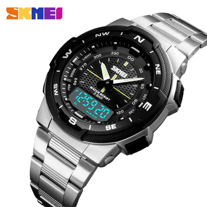 ⌚ SKMEI 1370 Men's Luxury Steel Business Watch