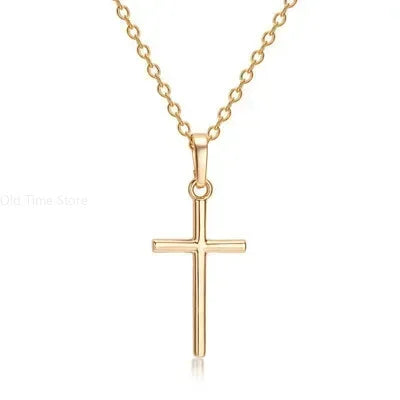 🌟 Gold Cross Necklace – Elegant Faith-Inspired Jewelry