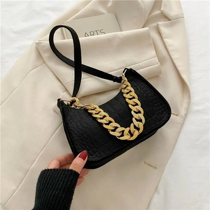 👜 Elegant Chain Shoulder Bag – Summer Luxe Vibes