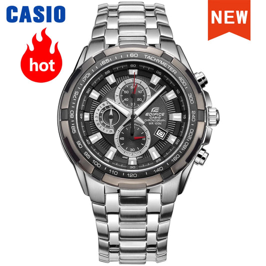 🏁 Casio Edifice Quartz Watch – Racing-Inspired Business Style