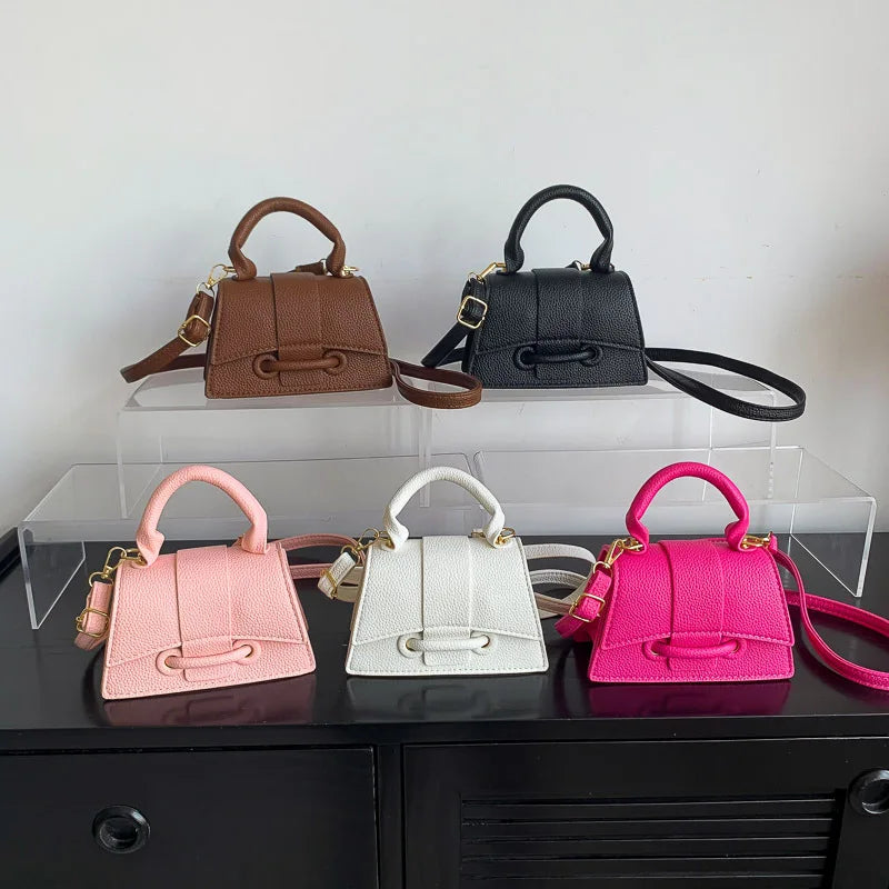 🧩 Mini PU Crossbody Bag – Trendy & Compact