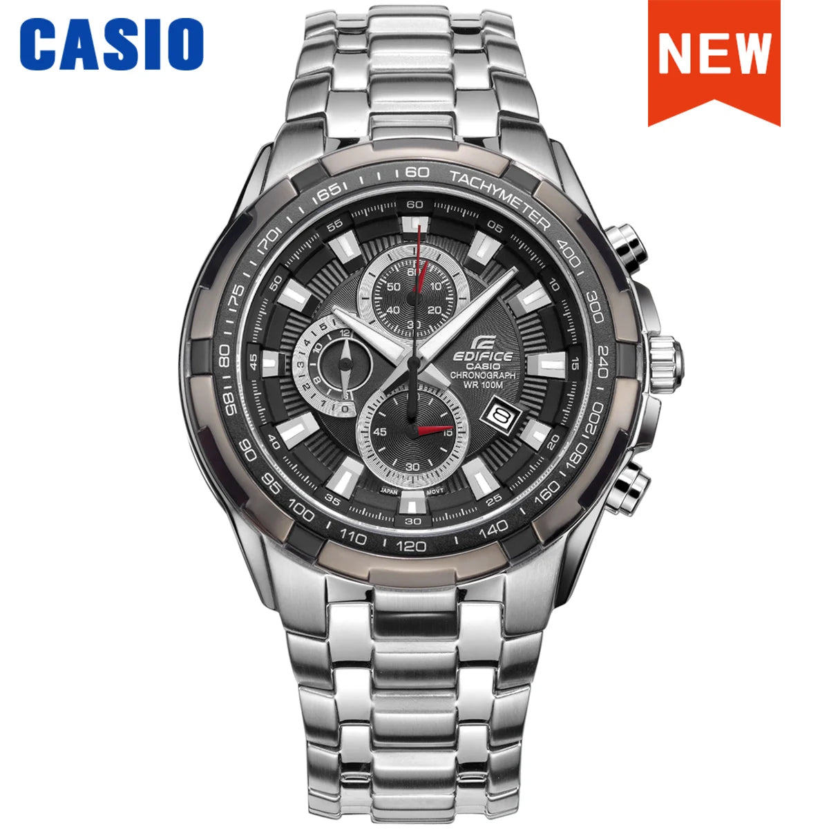 🏁 Casio Edifice Quartz Watch – Racing-Inspired Business Style